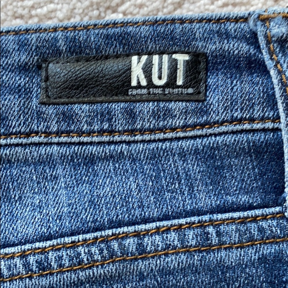 KUT from the Kloth Reese step zipper hem jeans - Picture 7 of 16
